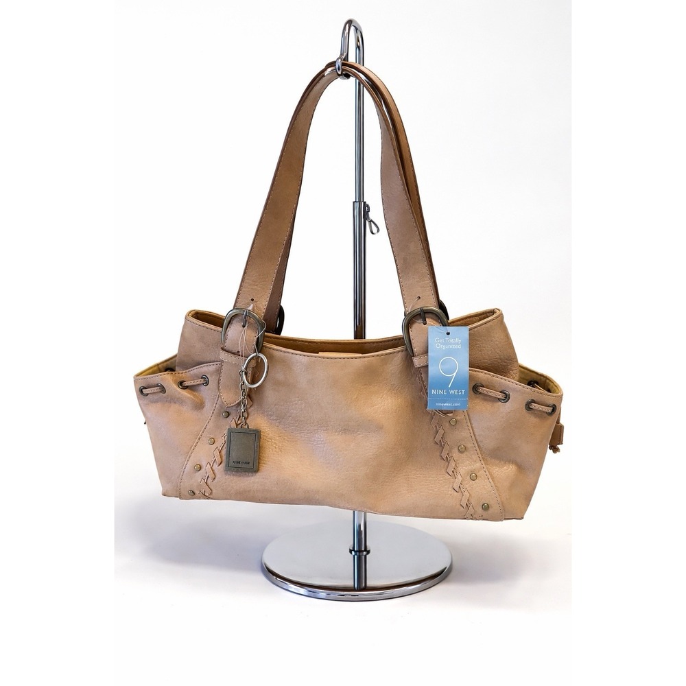Nine West "City Slickers" Natural Beige Women's Shoulder Bag *New*